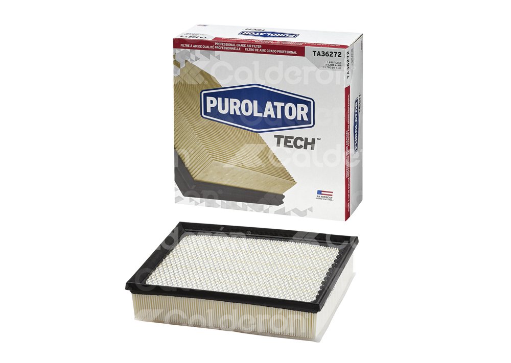 FILTRO AIRE FORD EDGE L4 2.0L 2017-2021; EGDE V6 2.7L 2016-2021; EDGE V6 3.5L 2015; FUSION L4 2.0L 2013-2020; FUSION L4 2.5L 2013-2019; LINCOLN CONTINENTAL V6 3.0L 2017-2020; MKX V6 2.7L 2016-2018; MKZ L4 2.0L 2013-2020; MKZ V6 3.0L 2017-2020; MKZ V6 3.5L 2013; MKZ V6 3.7L 2013-2016; NAUTILUS L4 2.0L 2019-2021; NAUTILUS V6 2.7L 2019-2021 TA36272, PUROLATOR TECH PUROLATOR
