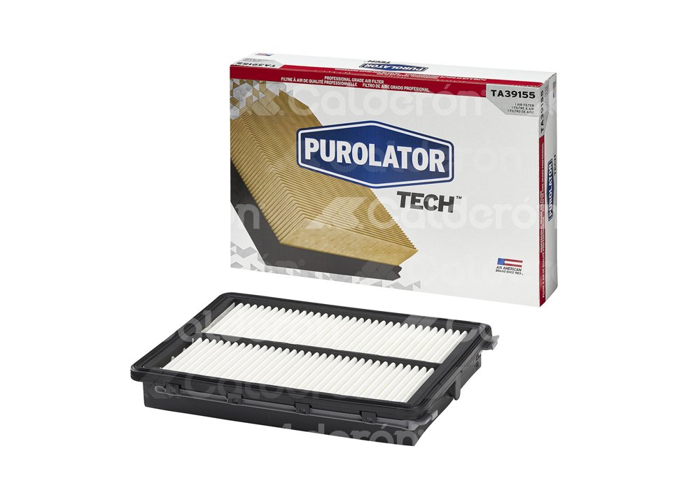 FILTRO AIRE HYUNDAI SANTA FE L4 2.0L 2019-2020; SANTA FE V6 3.3L 2019-2020; KIA SEDONA V6 3.3L 2018-2021; SORENTO L4 2.4L 2016-2020; SORENTO V6 3.3L 2016-2020 TA39155, PUROLATOR TECH PUROLATOR