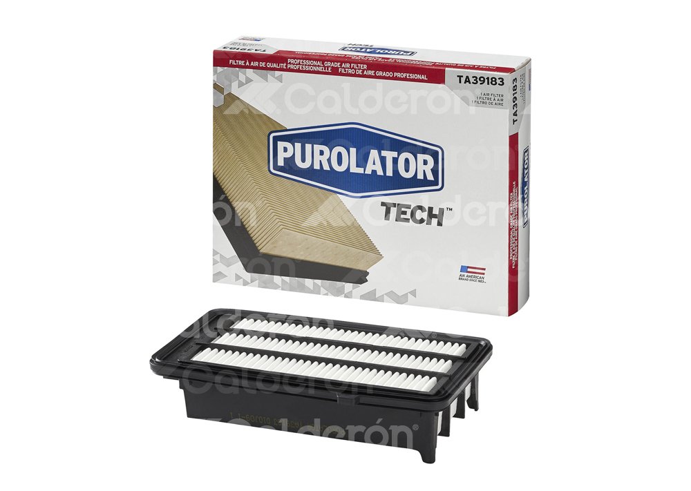 FILTRO AIRE HONDA CIVIC L4 1.5L 2020-2021; CIVIC L4 2.0L 2020-2021; CR-V L4 1.5L 2017-2021; CR-V L4 2.4L 2017-2019 TA39183, PUROLATOR TECH PUROLATOR