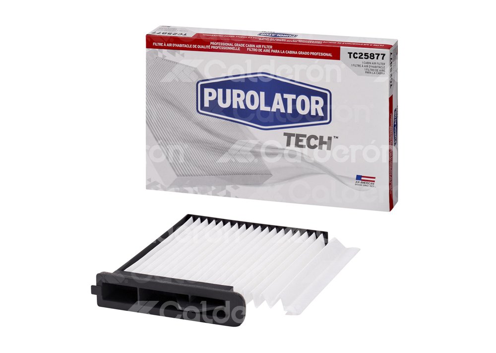 FILTRO CABINA NISSAN VERSA L4 1.6L 2011-2013 TC25877, PUROLATOR TECH PUROLATOR