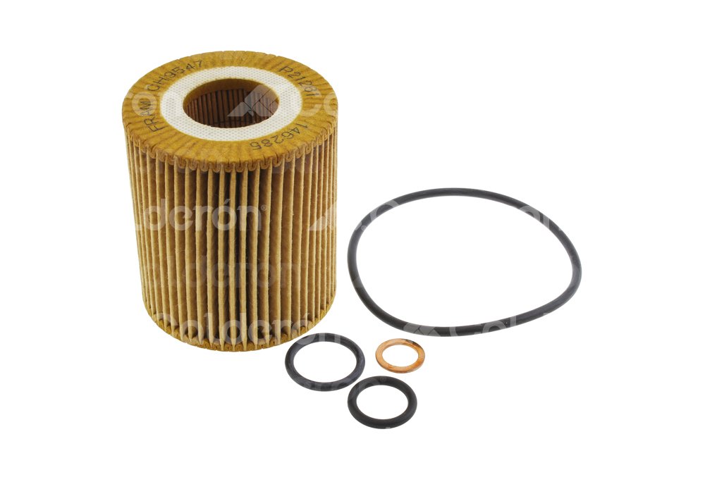 FILTRO ACEITE CARTUCHO BMW 120I L4 2.0L 2005-2012, 125I L4 1.6L TURBO 2011, FRAM: CH9547 FRAM
