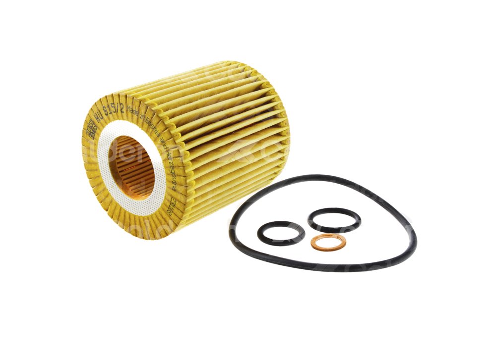 FILTRO ACEITE CARTUCHO BMW 1 120i L4 2.0L 2007-2011, 1 118i L4 2.0L 2004-2007, 3 320i L4 2.0L 2004-2007, X3 SAV XDRIVE 20i L4 2.0L 2008-2011 MANN HUMMEL HU815/2X MANN FILTER