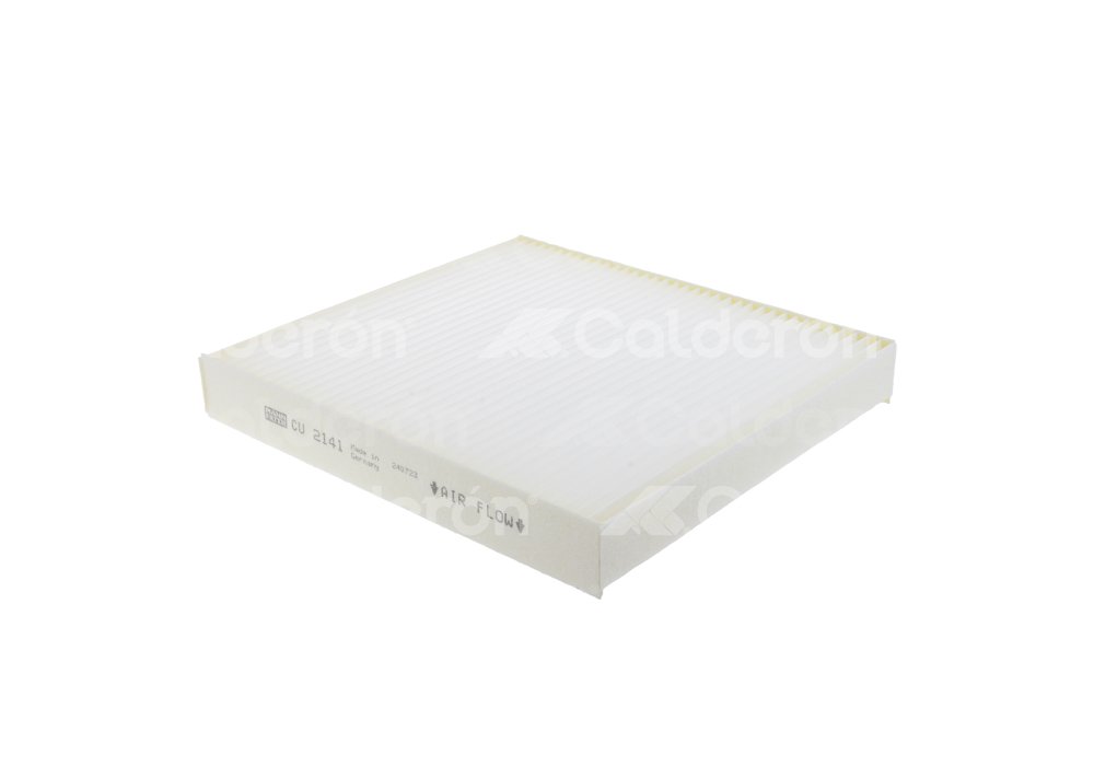 FILTRO CABINA MITSUBISHI LANCER 1.8L/1.8L FLEX (MOTOR 4B10) 2008->, LANCER 2.0L 16V (MOTOR 4B11-T/C) 2008-2015, LANCER L4 2.4L GTS 2009-2014, OUTLANDER L4 2.2L 2007-2012, OUTLANDER L4 2.4L 2007-2012, 2024 OUTLANDER V6 3.0L 2006-2013; NISSAN MAXIMA V6 3.5L 2004-2008; PEUGEOT 4007 2.2L/2.4L 2007-2013, MANN: CU2141 MANN FILTER