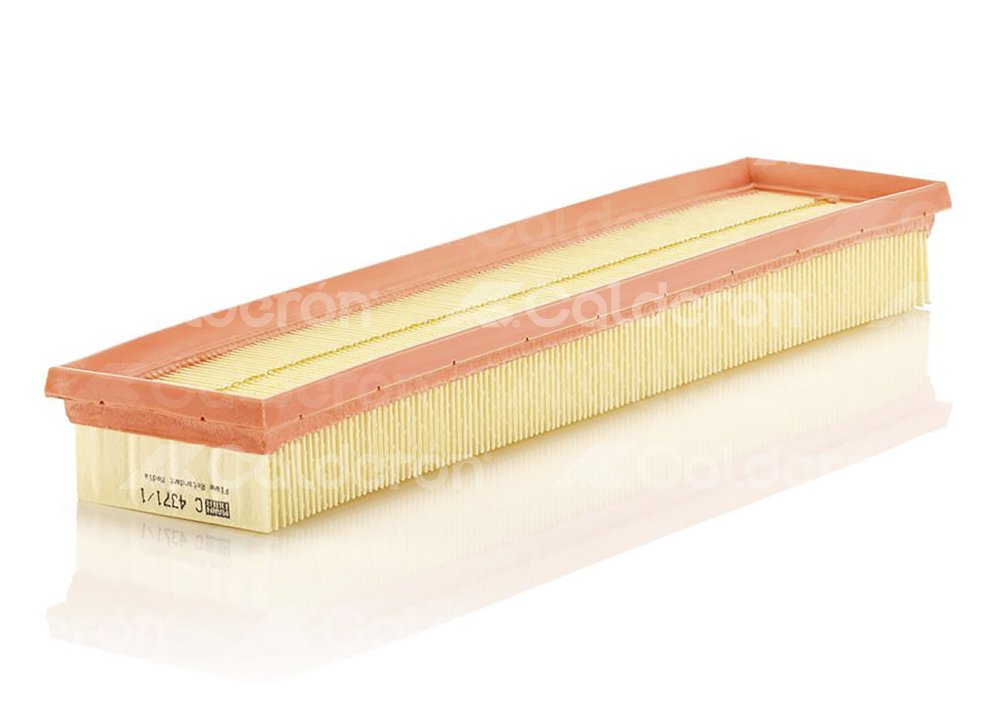 FILTRO AIRE PEUGEOT 206 L4 1.6L 2005-2007, GRAND RAID L4 1.6L 2008->, PARTNER L4 1.6L 2008->, MANN HUMMEL: C4371/1 MANN FILTER