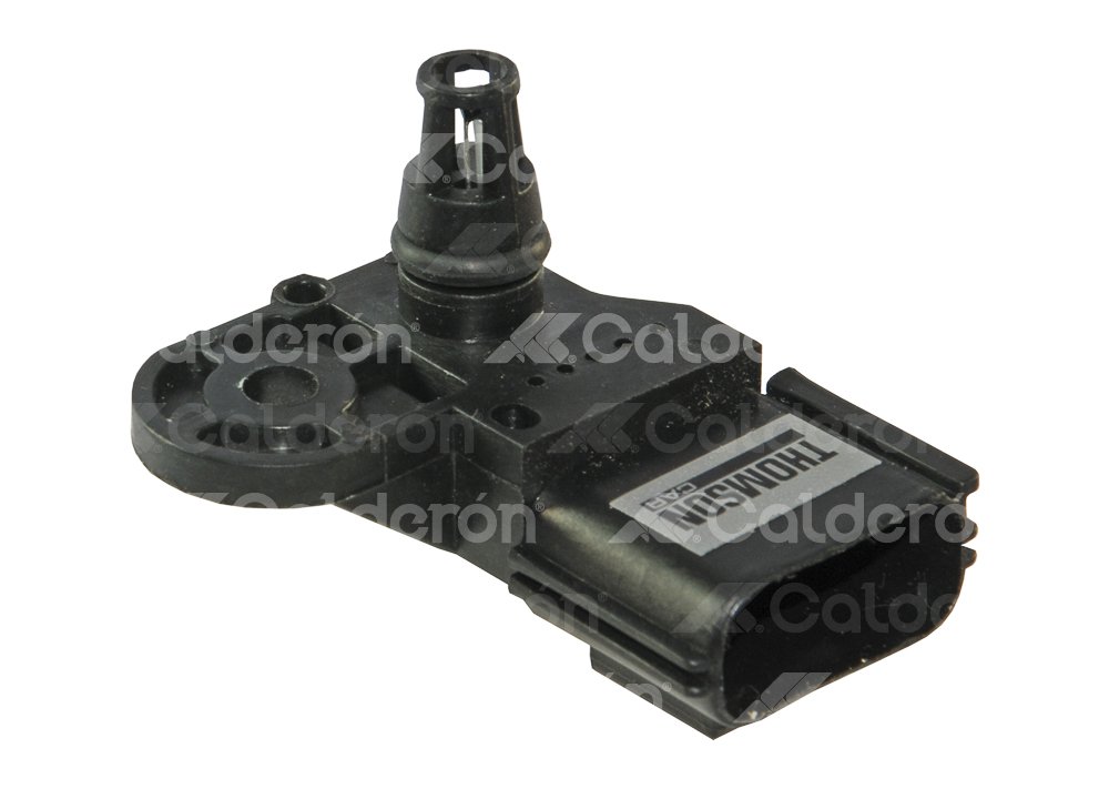 SENSOR MAP (SENSOR DE PRESION ABSOLUTA DEL MULTIPLE MAP) NUMERO DE TERMINALES: 4, RANGO DE MEDICION: 10/118 KPA, RANGO DE OPERACION: 400/4700 MV, FORD FIESTA, COURIER, KA, RAMCO: RA-MS1054; MTE-THOMSON: 7146 MTE-THOMSON
