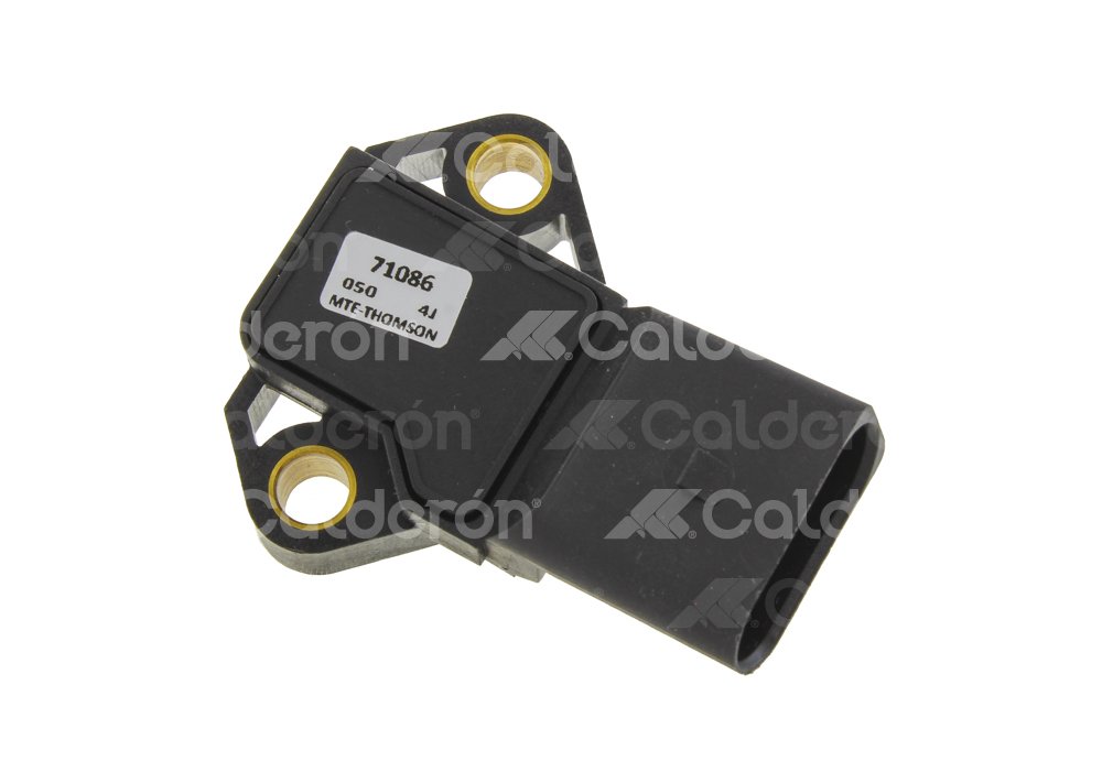 SENSOR MAP (SENSOR DE PRESION ABSOLUTA DEL MULTIPLE MAP) MITSUBISHI ECLIPSE V6 3.8L 2006-2010, VOLKSWAGEN CADDY L4 2.0L DIESEL 2016-2020, GOLF L4 1.4L 2013, 2015-2018, JETTA L4 2.0L 2011-2015, POLO L4 1.4L 2013-2014, TIGUAN L4 1.4L 2018, TRANSPORTER L4 2.0L DIESEL 2011-2019, NUMERO DE TERMINALES: 4, RANGO DE MEDICION: 11/307 KILOPASCAL, RANGO DE OPERACION: 250/4750 MILLIVOLTS, MTE THOMSON: 71086 MTE-THOMSON