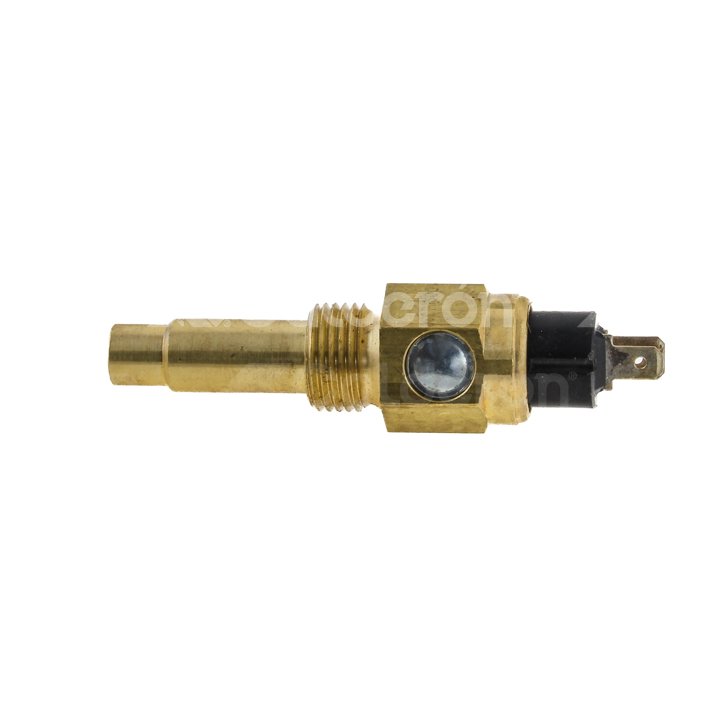 SENSOR SWITCH DE TEMPERATURA +14°C A +120°C, ALARMA: 100°C, TEMPERATURA MINIMA DE FUNCIONAMIENTO: -40°C A +150°C, HILO: 5/8-18 NF--3, LONGITUD: 40MM, DIAMETRO DEL SENSOR: 10.8MM, PAR MOTOR: 20NM, VOLTAJE: 6-24V, RANGO DE RESISTENCIA: 287.4-22.7 OHSEÑAL DEL SENSOR DE TEMPERATURA: COMUN DE UN SOLO POLO, CONTACTO ADVERTENCIA: 100°C ± 3°C, CONECTOR EMISOR DE TEMPERATURA: AMP MACHO 6,3X0,8MM, CONECTOR DE CONTACTO DE ADVERTENCIA: 4,8X0,8MM, VDO: 323-803-001-012D VDO-CONTINENTAL