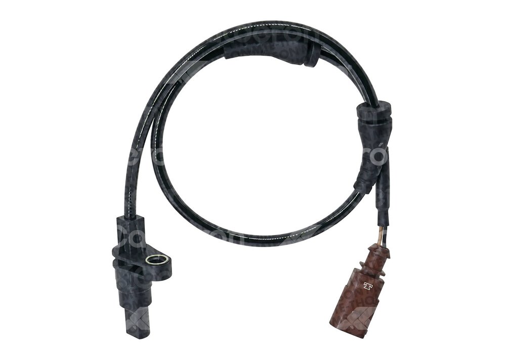 SENSOR DE VELOCIDAD ABS VOLKSWAGEN SAVEIRO L4 1.6L 2010-2011, TRASERO, DERECHO, NUMERO DE TERMINALES: 2, LONGITUD DE LOS CABLES: 640 MM, SOPORTE: SI, MTE-THOMSON: 73621 MTE-THOMSON