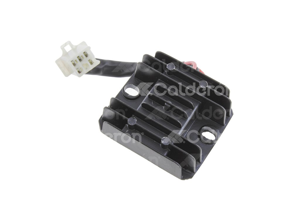 REGULADOR RECTIFICADOR DE MOTOCICLETA ITALIKA, DINAMO, APRISA 5 PUNTAS ENREG-3102-0001 QUMO