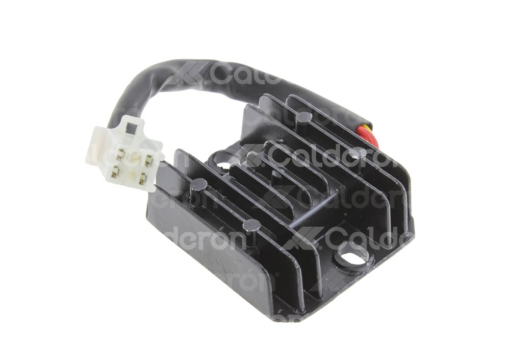 REGULADOR MOTOCICLETA ITALIKA DM150 SPORT 19-21, DM200 14-21 4TERMINALES ENREG-3102-6108 QUMO