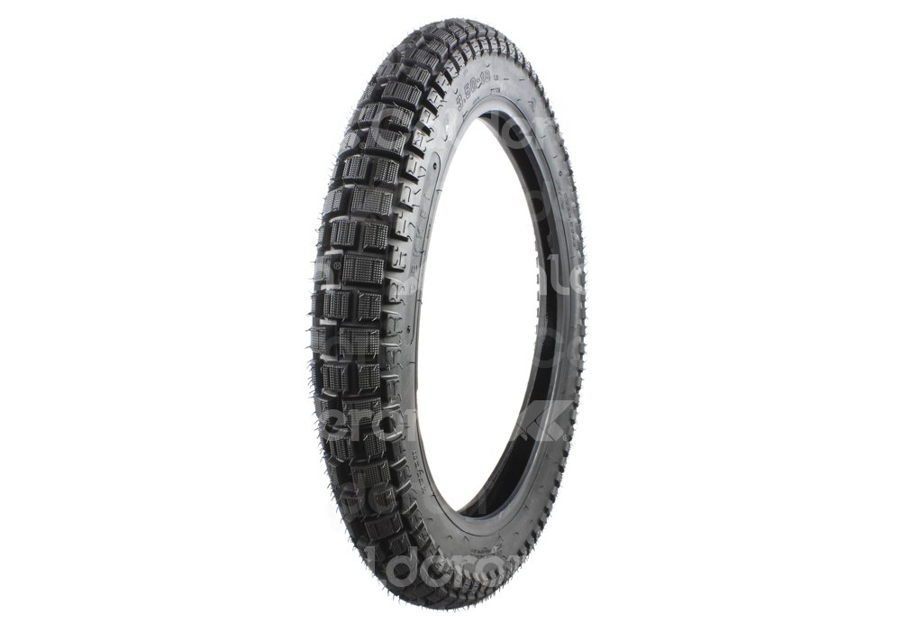 LLANTA 3.50-18 CALLE TT TUBE TYPE (MONTAJE C/CAMARA) RIN 18" DEKKEI DEKKEI