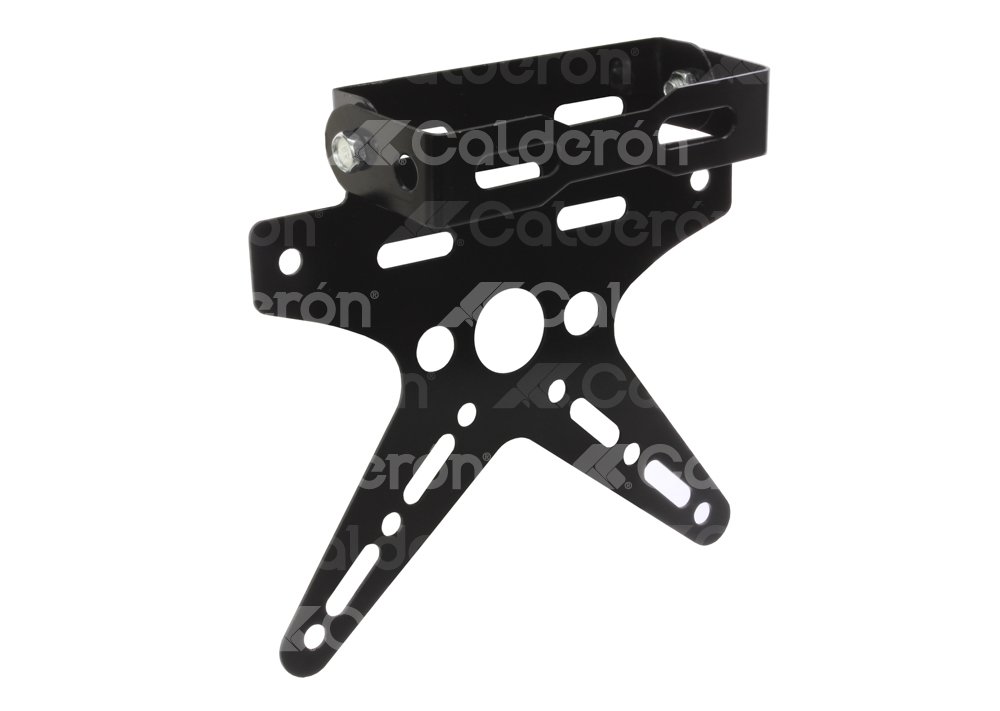 PORTAPLACA ALUMINIO DECORATIVO NEGRO CALPOR-6799-0001N QUMO