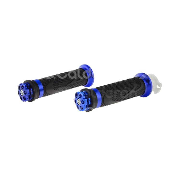 PUÑOS JUEGO ALUMINIO AZUL CALPUN-1107-0015A QUMO