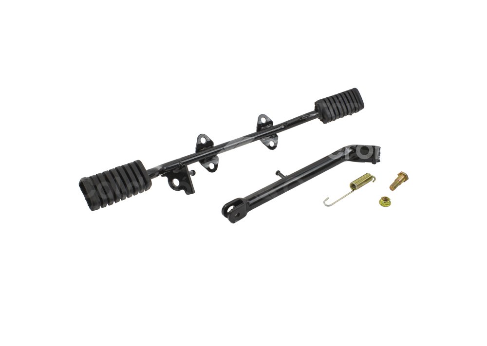 BARRA MOTOCICLETA POSAPIES COMPLETA ITALIKA WY125 JUEGO (2 PIEZAS) ENPOS-1616-1003 QUMO