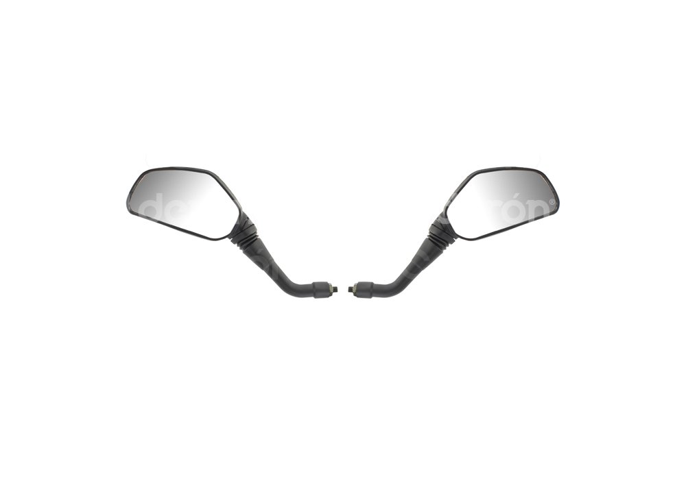 ESPEJOS MOTOCICLETA NEGRO 10MM BAJAJ PULSAR 200NS (JUEGO) ENB0300000127P QUMO