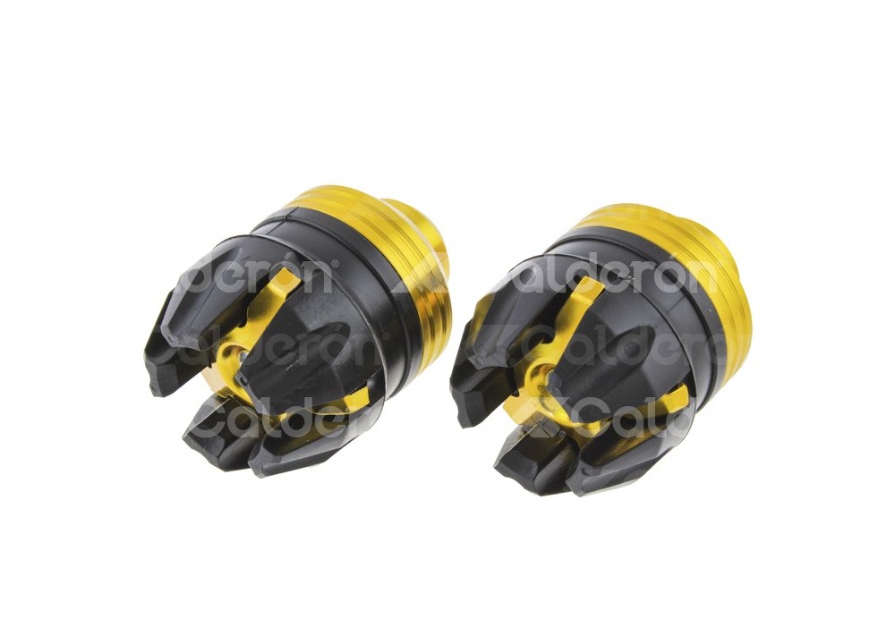 PROTECTOR SLIDER MOTOCICLETA DORADO (JUEGO) ENTAP-2612-0901D QUMO