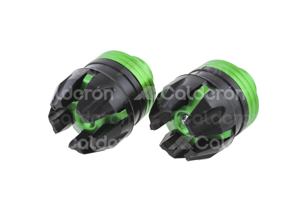 PROTECTOR SLIDER MOTOCICLETA VERDE (JUEGO) ENTAP-2612-0901V QUMO