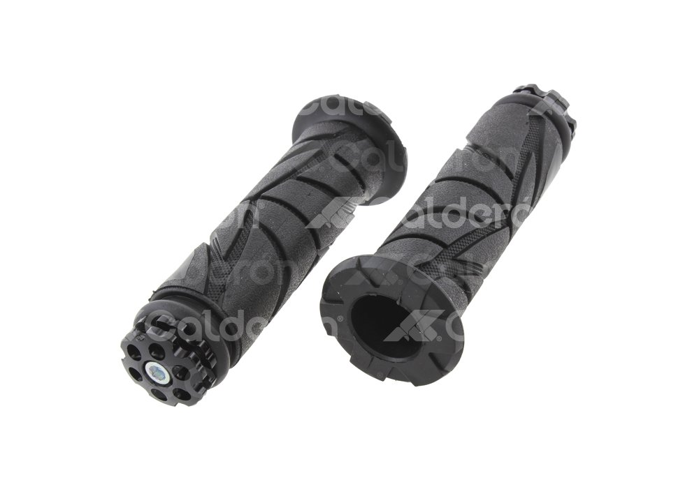 PUÑOS MOTOCICLETA GOMA SUAVE NEGRO (JUEGO) ENPUN-1107-0033N QUMO