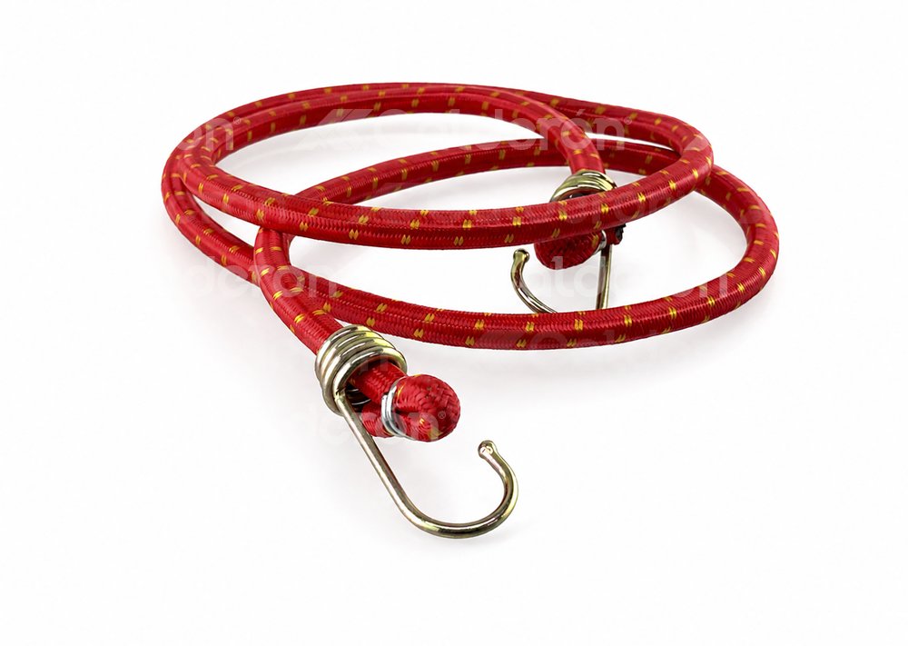 CORDON MOTOCICLETA BUNGEE 1.35Mx10MM ROJO SOG-7106-0001 QUMO