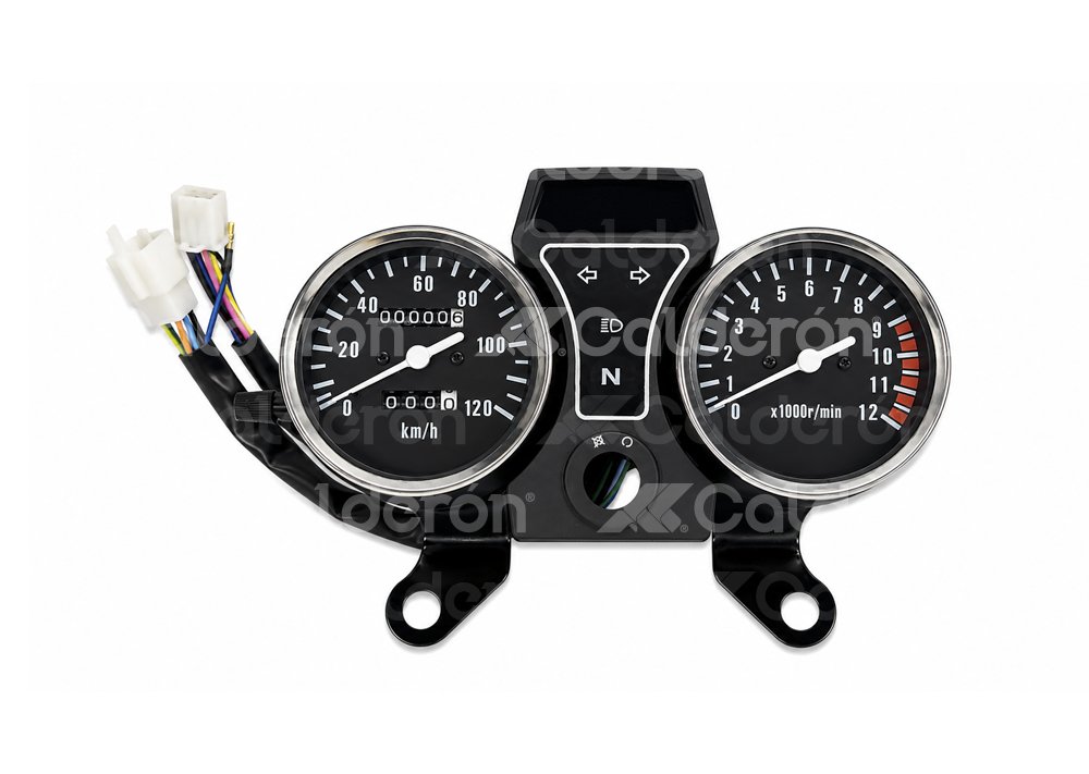 TABLERO MOTOCICLETA ITALIKA FT125 CL 12-14, FT125 SP 12-14, XFT125 12-13, FORZA 125 08-12 COMPLETO TAB-2801-131 QUMO