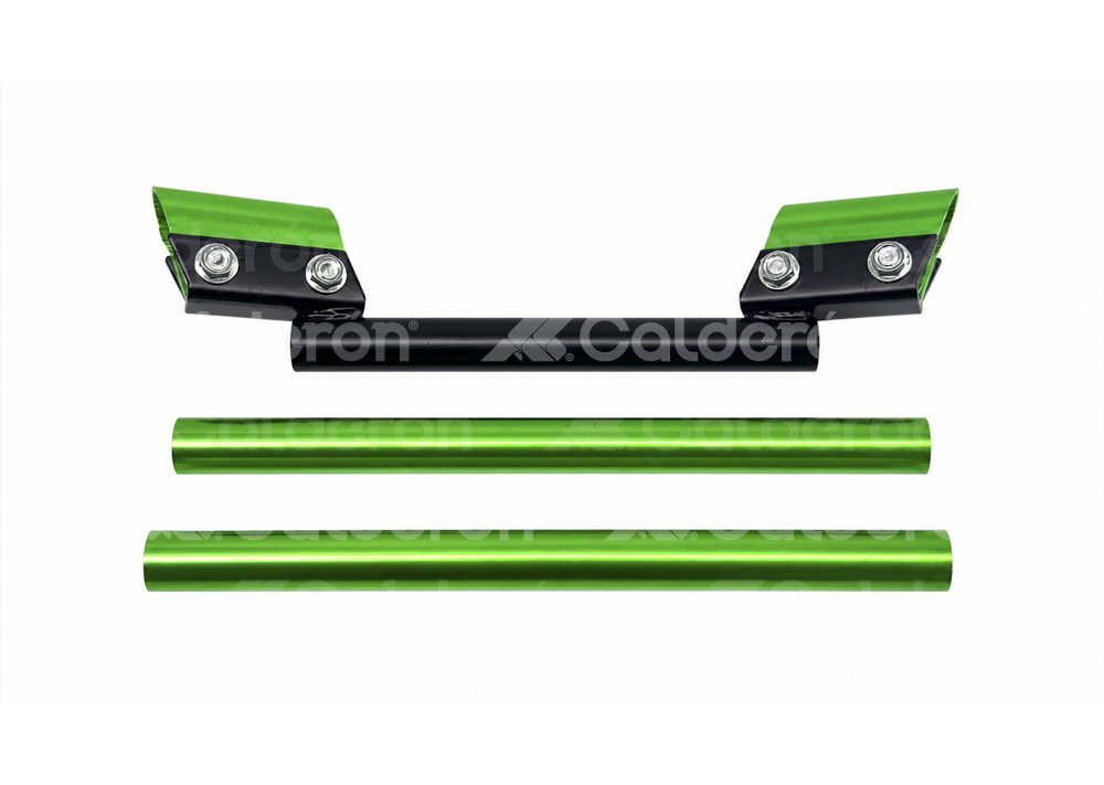 MANUBRIO MOTOCICLETA ALUMINIO XTREME IRON RACING VERDE BAS-1103-8147 QUMO