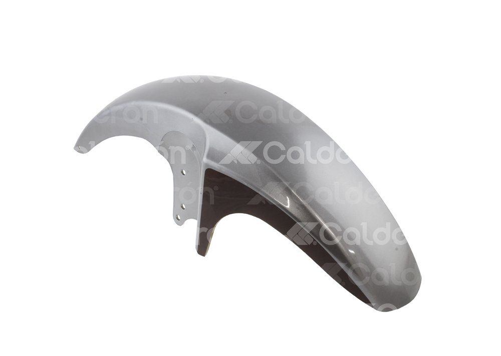 SALPICADERA MOTOCICLETA DELANTERA ITALIKA FT125 CLASICA GRIS/CAFE SAL-4101-0005B QUMO