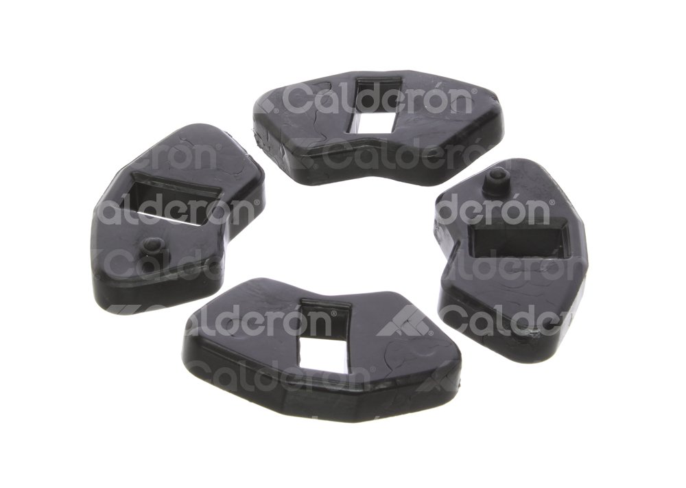 JUEGO GOMAS CATARINA NEGRO ITALIKA AT110 CALGOM-2212-0007 QUMO