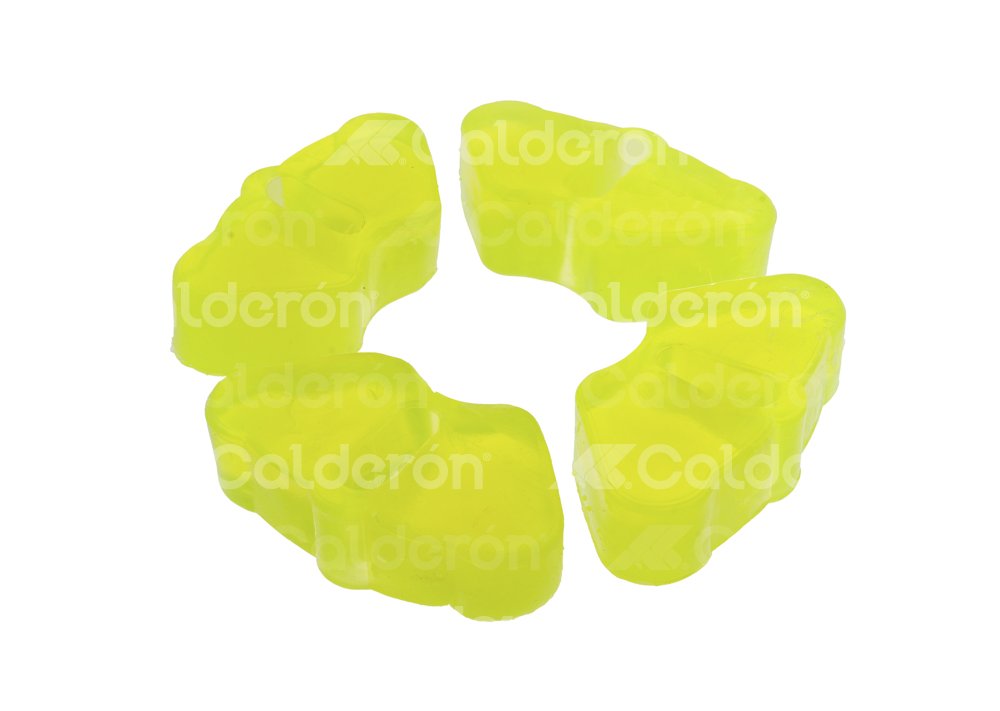 JUEGO GOMAS MOTOCICLETA CATARINA AMARILLO TRANSPARENTE CHOPER ZH150, YAMAHA ENGOM-2212-5003 QUMO