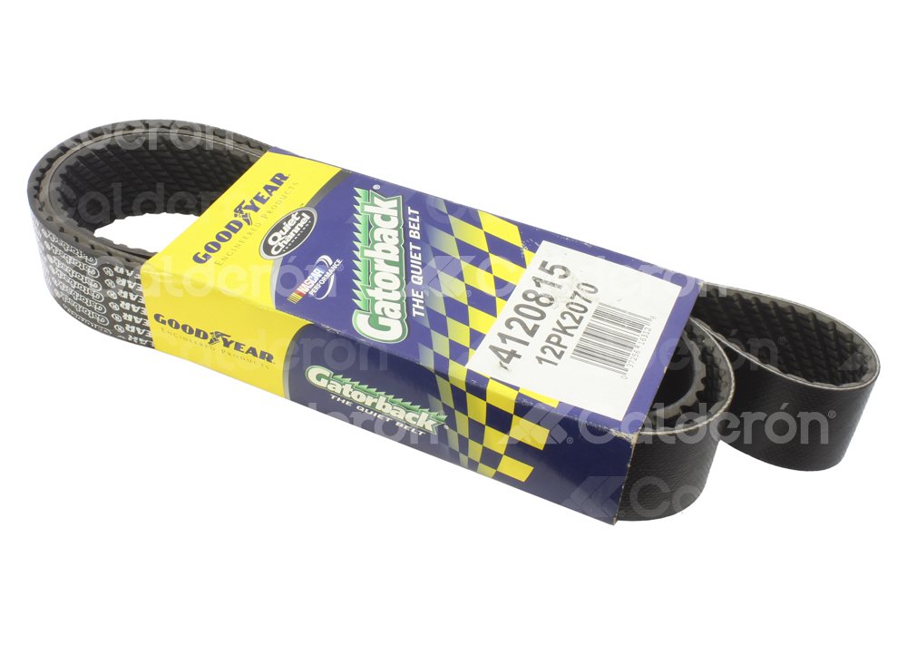 BANDA SERPENTIN POLY-V GATORBACK GOODYEAR 4120815 12PK2070 GOODYEAR