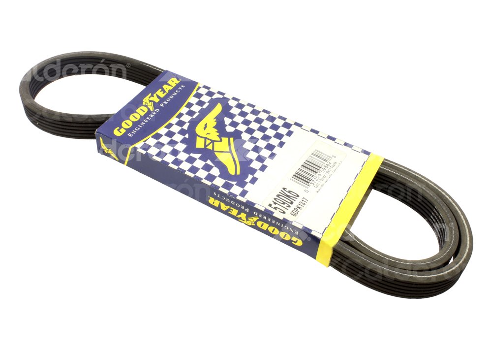 BANDA POLY-V 519DK6 No. GATES: DK060519 GOODYEAR