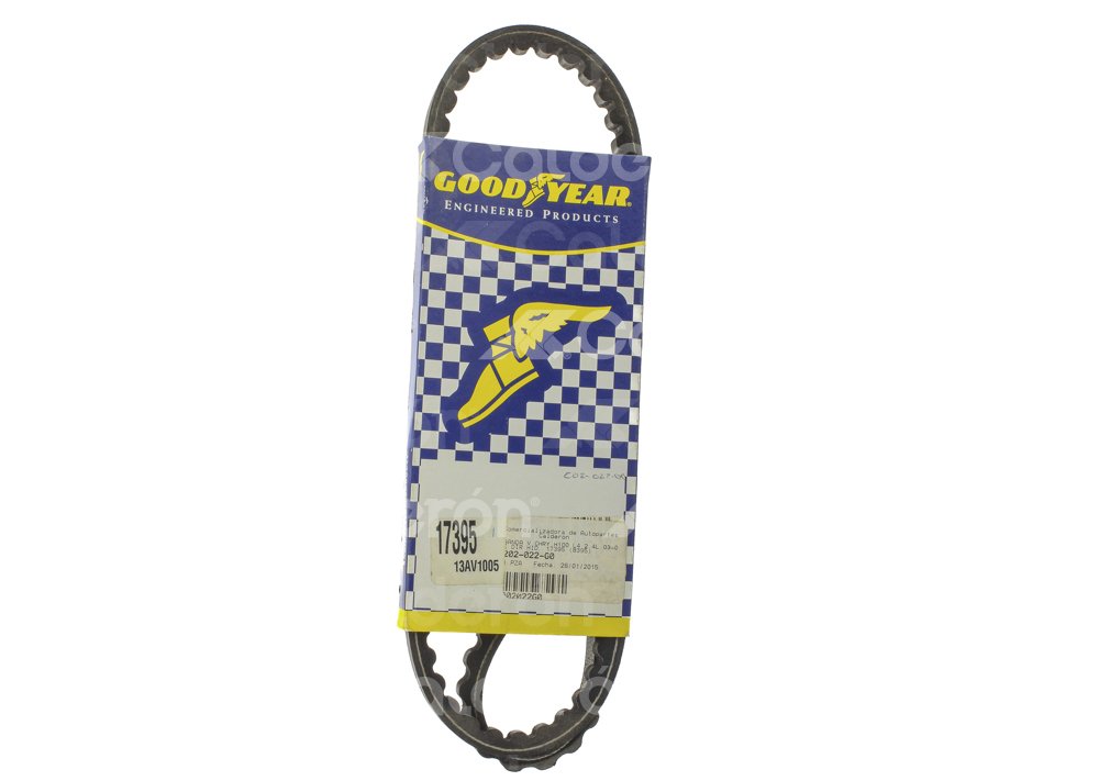 BANDA V CHRYSLER H100 L4 2.4L 03-05 DIR.HID. 17395 No. GATES: 8395 GOODYEAR