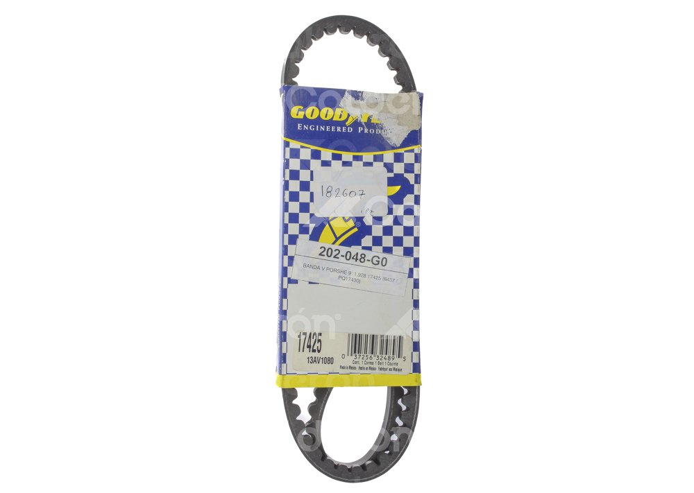 BANDA V PORSHE 911, 928 17425 No. GATES: 8437 / PQ17430 GOODYEAR