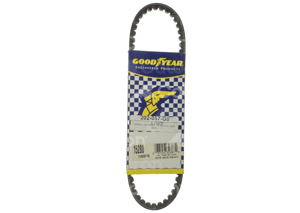 BANDA V VW DERBY 1.8L DH SIN AIRE ACONDICIONADO 15280 No. GATES: 6275 GOODYEAR