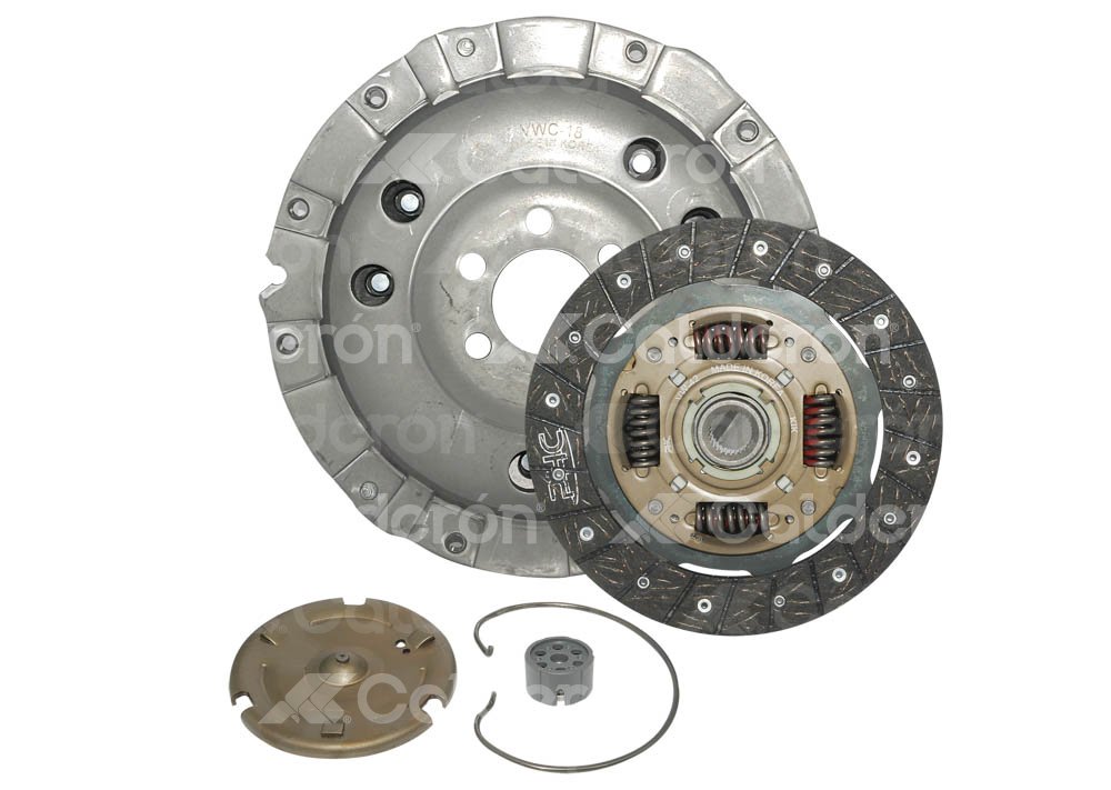 CLUTCH VOLKSWAGEN GOLF.JETTA A3 1.6/2.0L 01->, 3 PIEZAS VWK092 PHC